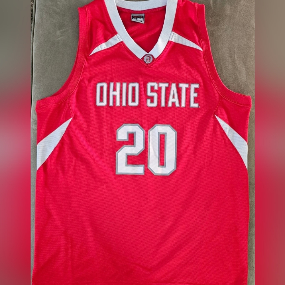 OHIO STATE BUCKEYES Atlantis BASKETBALL JERSEY! Great condition #20